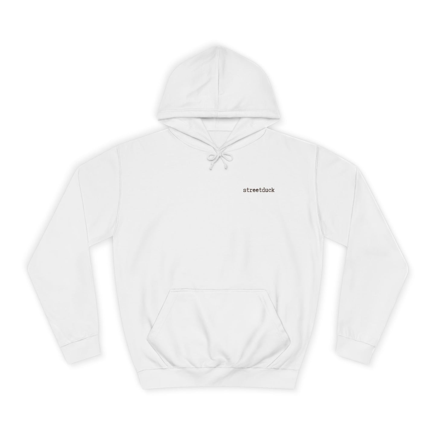 College Hoodie "I'm Right Where I Want To Be"