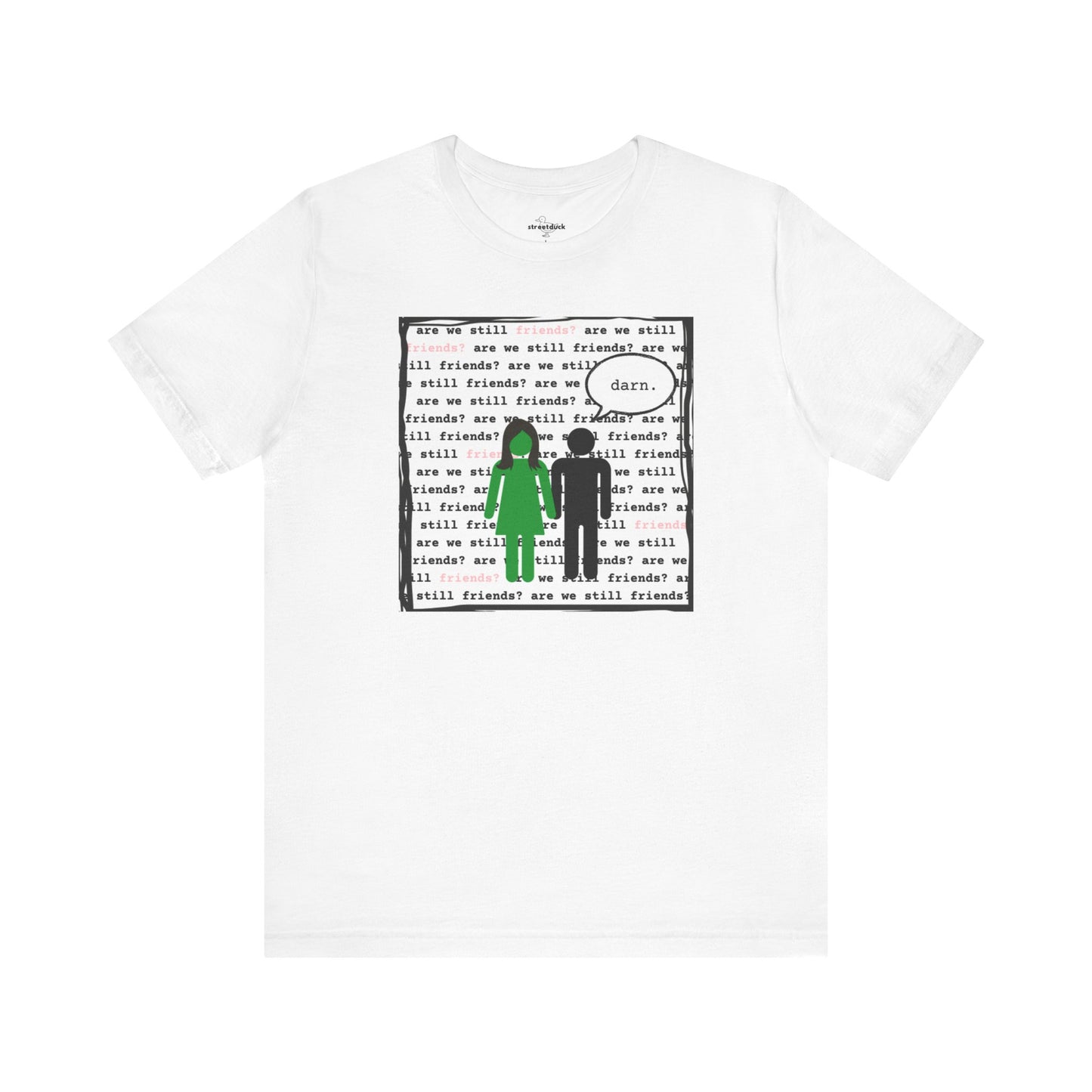 T-Shirt - Tyler the Creator 'Are We Still Friends?' Lyrical Design - Trendy Unisex Tee
