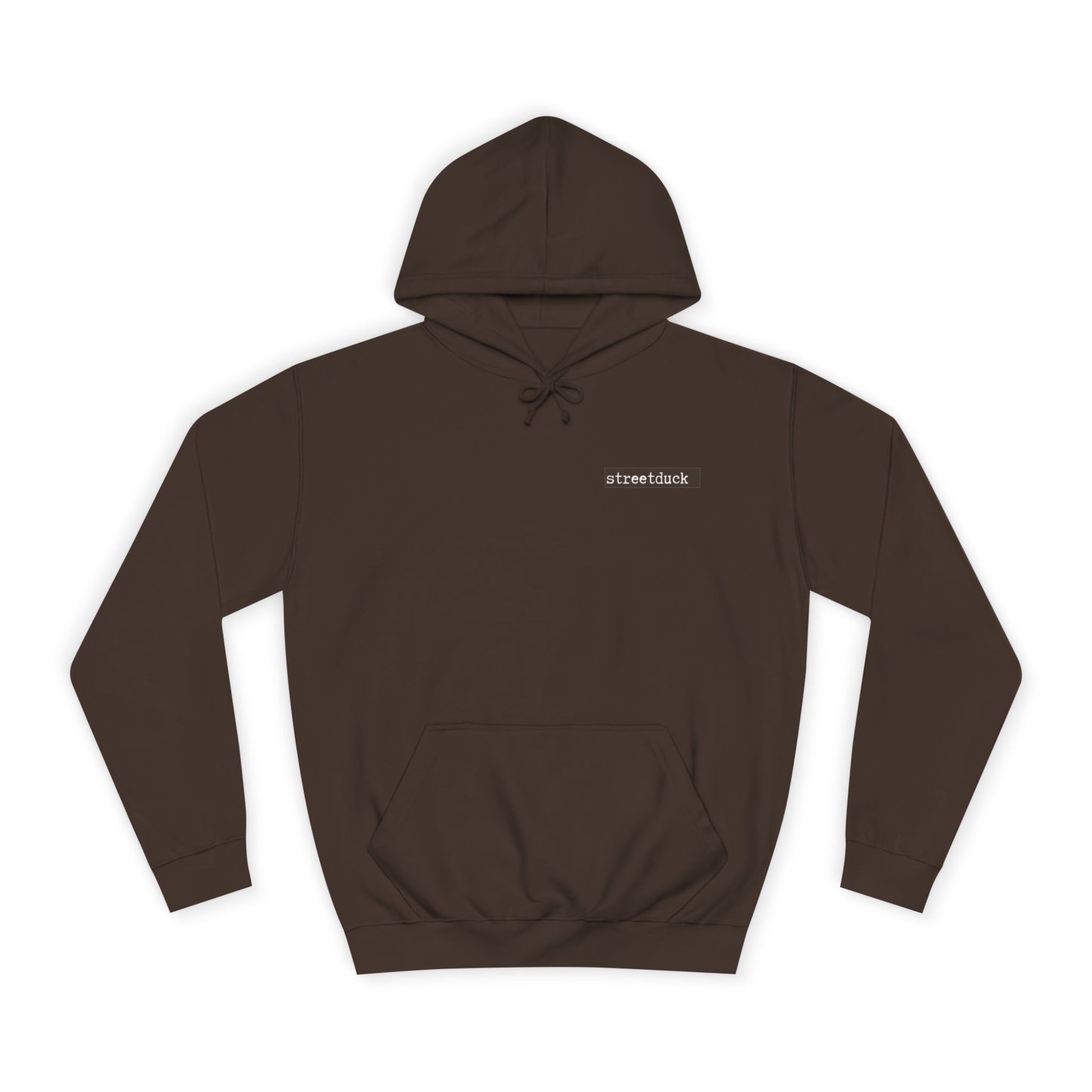 College Hoodie "I'm Right Where I Want To Be"